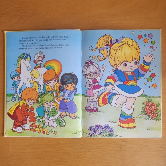 Rainbow Brite - Big Color Mix Up & Happy Birthday Buddy Blue (lot of 2 - 1984) - Picture 14 of 16